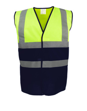 Hi-Vis dvojfarebná vesta - Reklamnepredmety