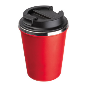 Dvojstenný termohrnček z nerezovej ocele, 350 ml - Reklamnepredmety