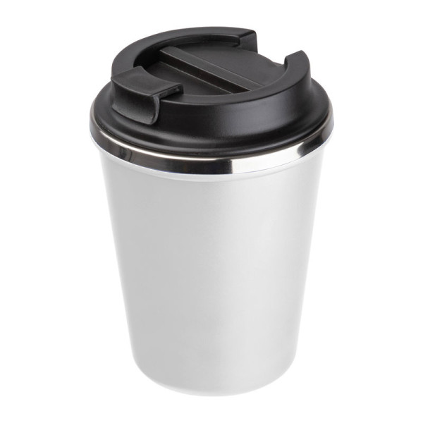 Dvojstenný termohrnček z nerezovej ocele, 350 ml