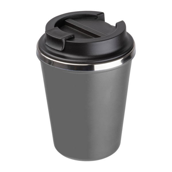 Dvojstenný termohrnček z nerezovej ocele, 350 ml
