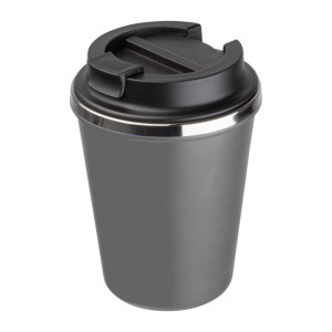 Dvojstenný termohrnček z nerezovej ocele, 350 ml - Reklamnepredmety