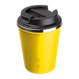 Dvojstenný termohrnček z nerezovej ocele, 350 ml - Reklamnepredmety