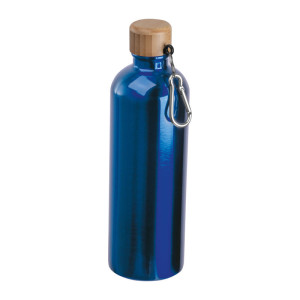 Nerezová fľaša s karabínou, 750 ml - Reklamnepredmety