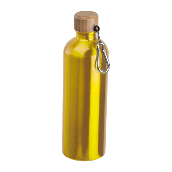 Nerezová fľaša s karabínou, 750 ml