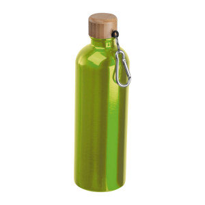 Nerezová fľaša s karabínou, 750 ml - Reklamnepredmety
