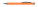 CAGERI SOFT guľôčkové pero kov — oranžová 136x10 mm