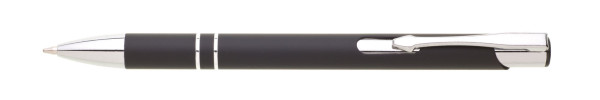 SIONA SOFT BLACK* guľôčkové pero kov