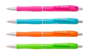 SOLIDLY NEON guľôčkové pero plast - Reklamnepredmety