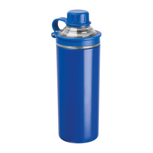 Dvojstenná nerezová fľaša Monza, 500 ml - Reklamnepredmety