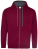 JH053 Varstiy Zoodie - JH053_Burgundy_Charcoal-(Heather) - variant Ls 1000081855