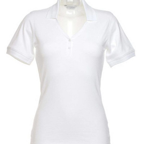 K732 Sophia Comfortec® V Neck Polo Shirt