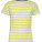 L01400 Kids Round Neck Striped T-Shirt Miles - L01400-Ash-(Heather)-Lemon - variant 
