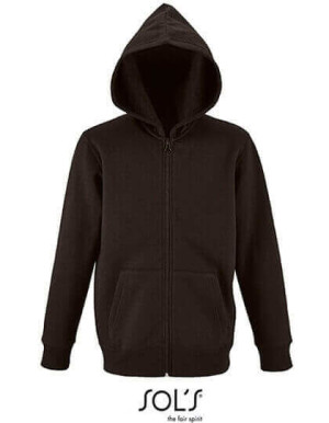 L02092 Kids Zip Hoodie Stone - Reklamnepredmety