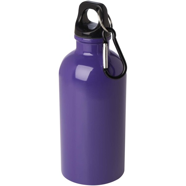 400ml láhev na vodu Oregon z nerezové oceli s certifikací RCS a karabinou