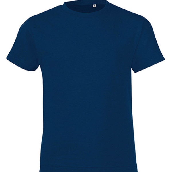 L149K Kids Round Collar T-Shirt Regent Fit