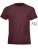 L149K Kids Round Collar T-Shirt Regent Fit - L149K_Heather-Oxblood - variant Ls 1000233569