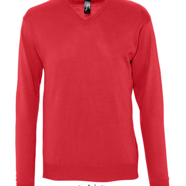 L410 Mens V Neck Sweater Galaxy