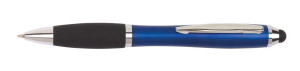 Guľôčkové dotykove  pero "Sway touch", metallická modrá - Reklamnepredmety