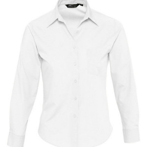 L621 Popeline-Blouse Executive Longsleeve - Reklamnepredmety