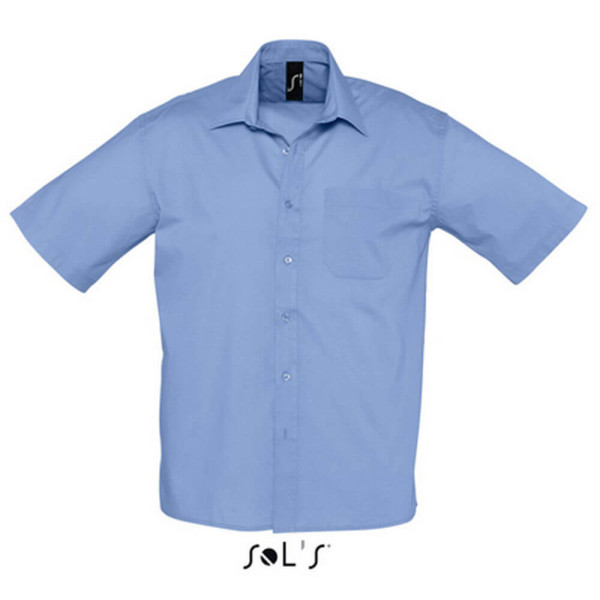 L622 Popeline-Shirt Bristol Shortsleeve