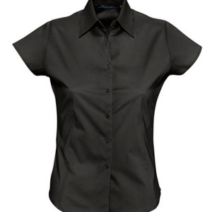 L630 Ladies Stretch-Blouse Excess Shortsleeve - Reklamnepredmety