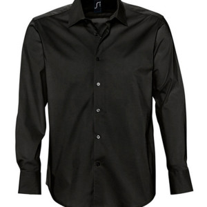 L633 Mens Stretch-Shirt Brighton Longsleeve - Reklamnepredmety