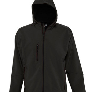 L848 Mens Hooded Softshell Jacket Replay - Reklamnepredmety