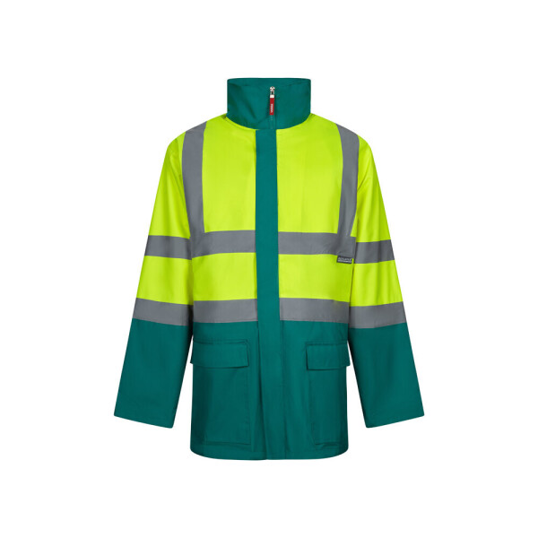 VL JUNO. Dvojfarebná parka 4 v 1 (180 g/m²) z polyesteru (100 %) s PU záterom