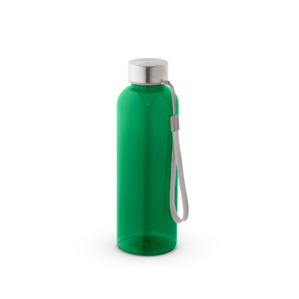 ENDERS M. Recyklovaného PET (100% rPET) fľaša s lesklým priesvitným povrchom 600 ml