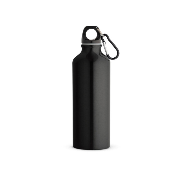 RE-LANDSCAPE M. Recyklovaná hliníková fľaša s karabínkou 530 ml