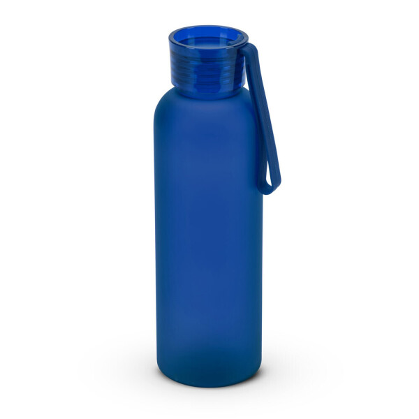 RIO rPET. Recyklovaného PET (100% rPET) fľaša s matným povrchom 600 ml