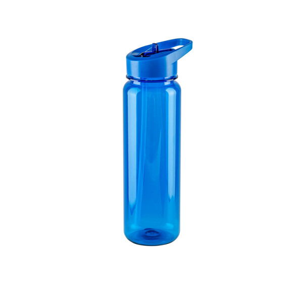 GILMORE. rPET športová fľaša s lesklým priesvitným povrchom 750 ml