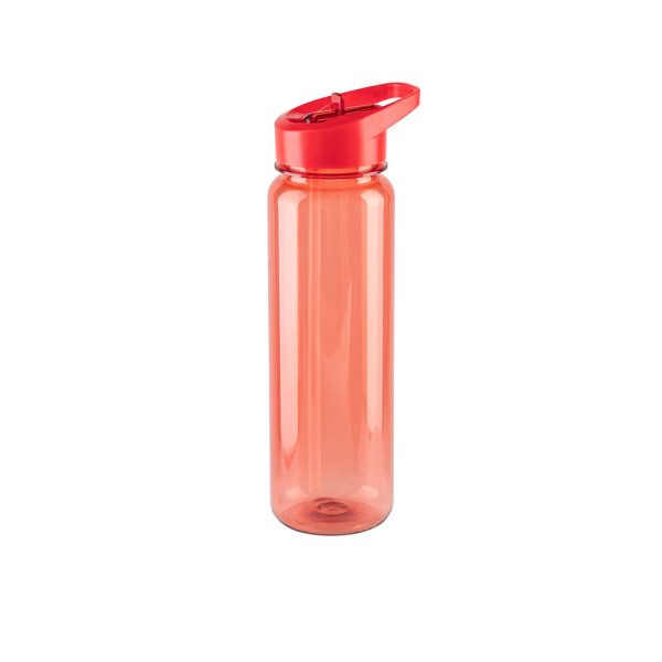 GILMORE. rPET športová fľaša s lesklým priesvitným povrchom 750 ml