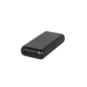 LEAKEY 20. Power banka 20 000 mAh zo recyklovaného ABS (100 % rABS) - Reklamnepredmety