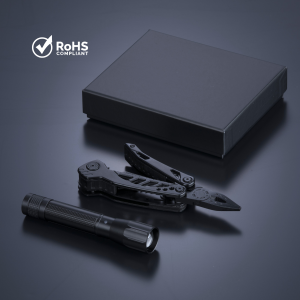 OPTIMA SET I: MULTITOOL AND MEDIUM FLASHLIGHT - Reklamnepredmety
