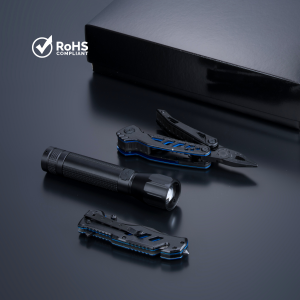 OPTIMA SET III: MULTITOOL, RESCUE KNIFE, AND LARGE FLASHLIGHT - Reklamnepredmety