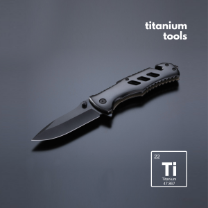 TITANIUM-COATED STEEL RESCUE KNIFE OPTIMA MINI - Reklamnepredmety