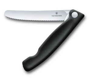 Victorinox Skladací nôž na ovocie a zeleninu - zúbkovaná čepeľ - Reklamnepredmety