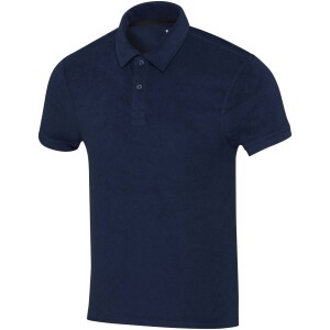 Unisex polo Akoya z recyklovaného froté s certifikáciou GRS - Reklamnepredmety