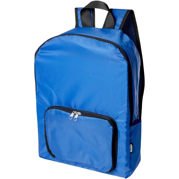 Skladací batoh EcoFold z RPET s objemom 15 l