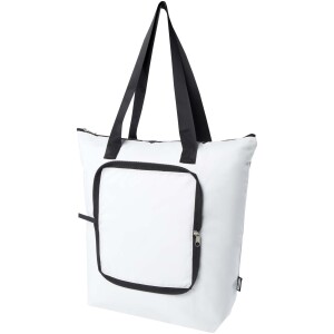 Skládací nákupní chladicí taška EcoFold z materiálu RPET o objemu 15 l - Reklamnepredmety