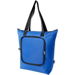 Skladacia nákupná chladiaca taška EcoFold z materiálu RPET s objemom 15 l - Reklamnepredmety