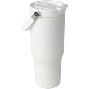 Hrnek s vakuovou a měděnou izolací Bronx s objemem 900 ml z recyklované nerezové oceli s certifikací RCS s víčkem s dvojitou funkcí - Reklamnepredmety