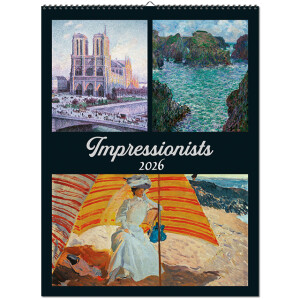 Nástenný kalendár Impressionists 2026 - Reklamnepredmety