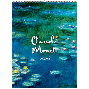 Nástenný kalendár Claude Monet 2026 - Reklamnepredmety