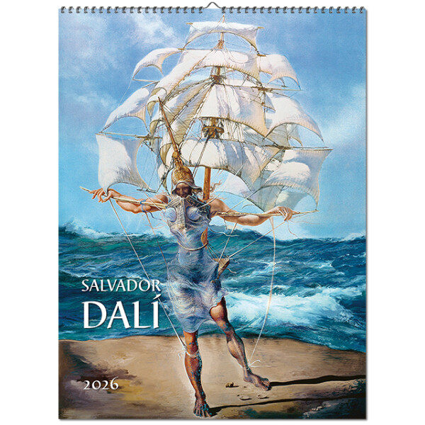 Nástenný kalendár Salvador Dalí 2026