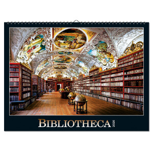 Nástenný kalendár Bibliotheca 2026 - Reklamnepredmety