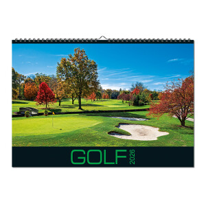 Nástenný kalendár Golf 2026 - Reklamnepredmety
