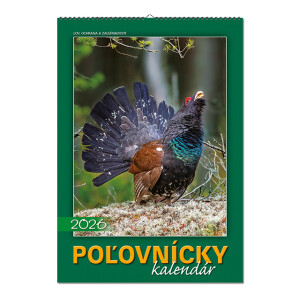 Nástenný kalendár Poľovnícky kalendár 2026 - Reklamnepredmety