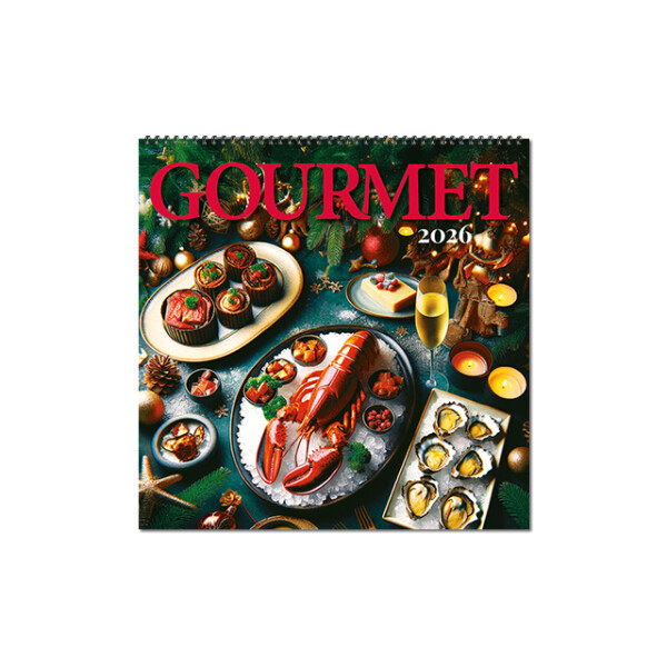 Nástenný kalendár Gourmet 2026